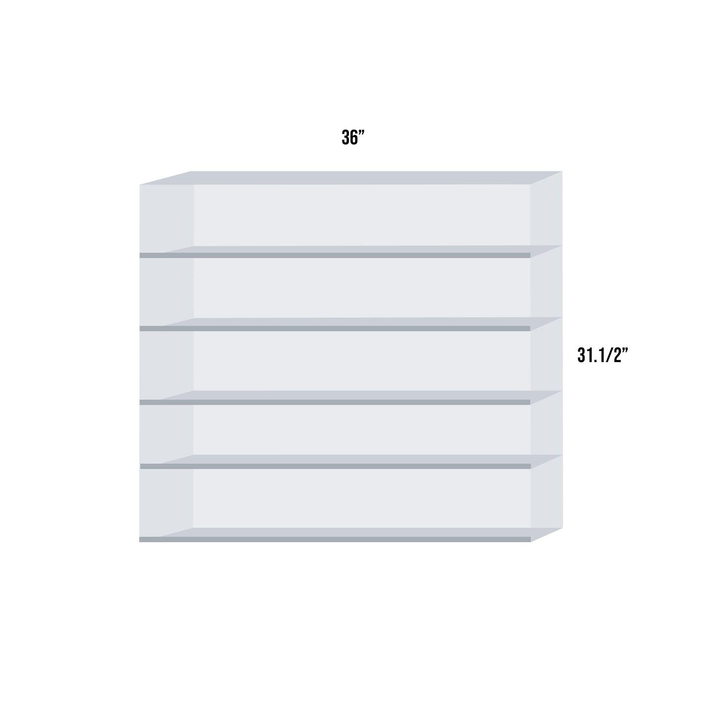 Vape Display 36" x 31 1/2"