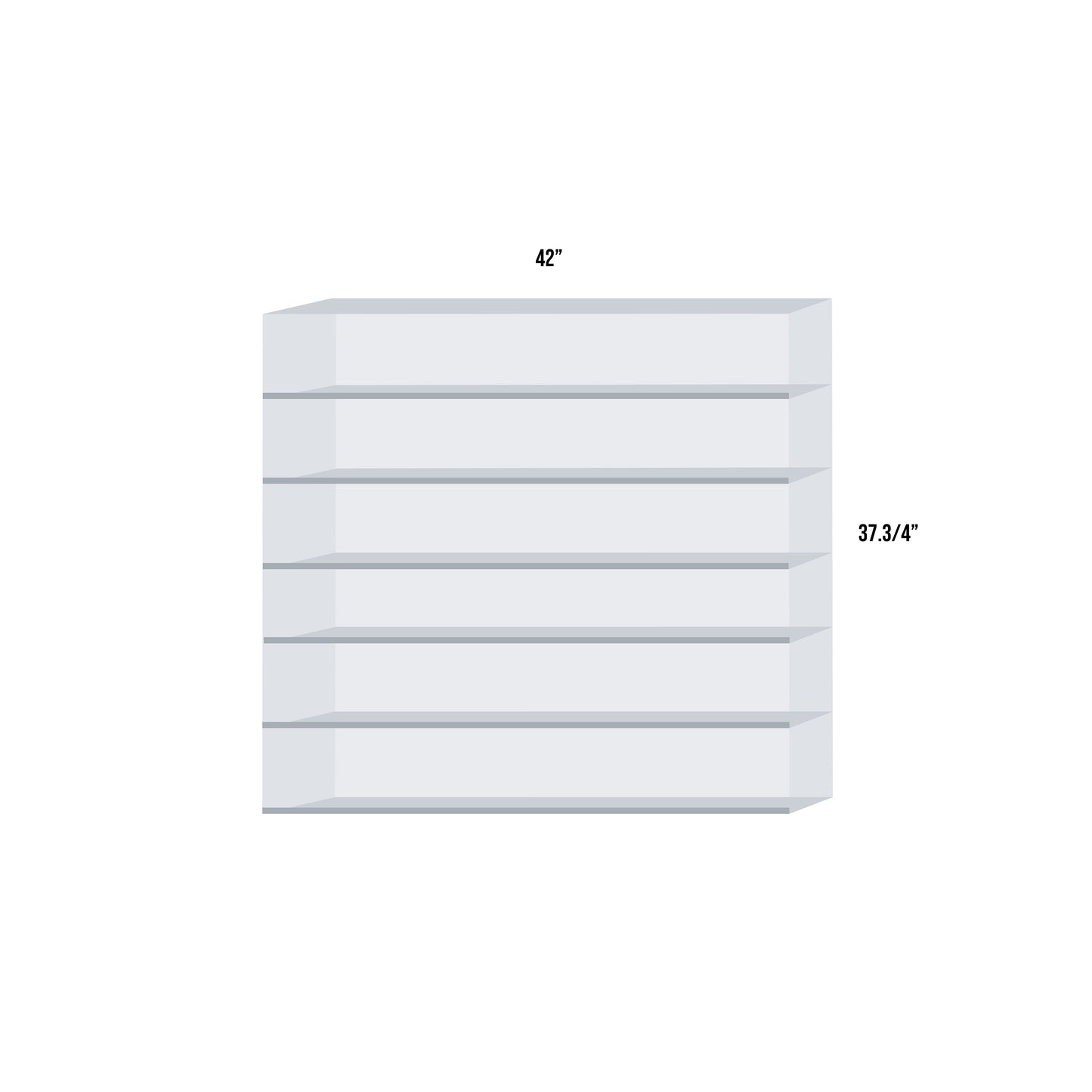 Vape Display 42" x 37 3/4"