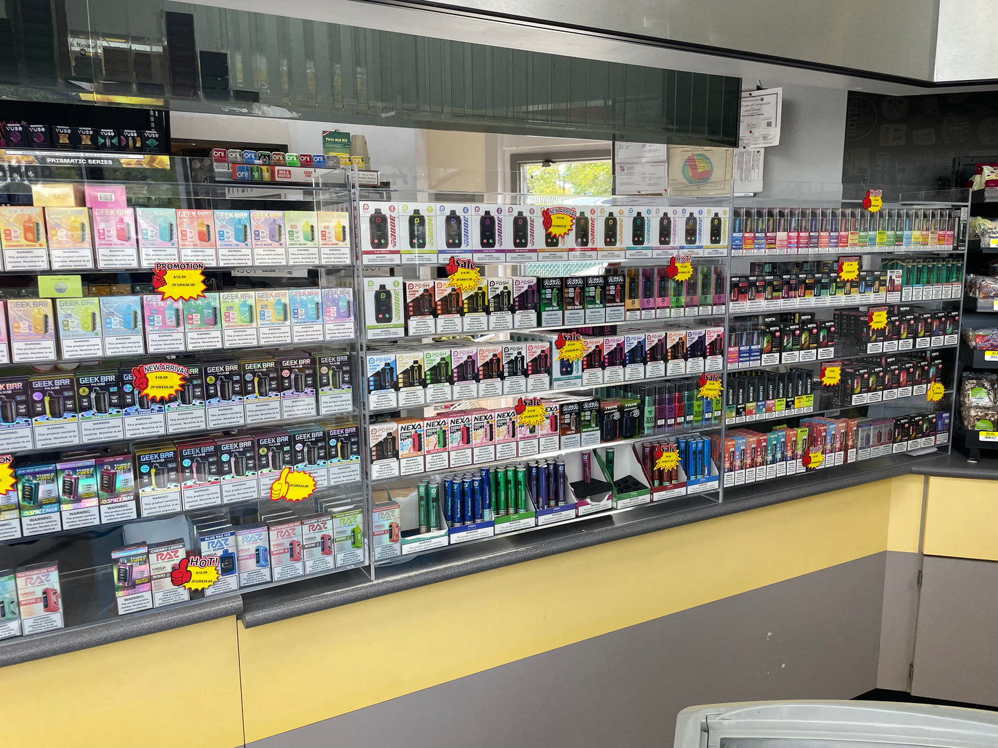 Vape Display 46" x 50" (8 tier)