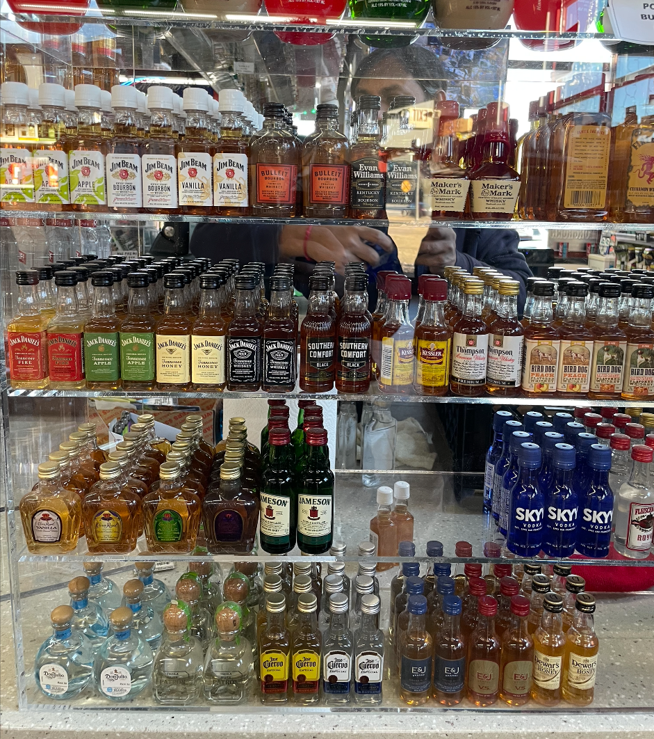 Liquor Display 42" x 23" (4 tier)