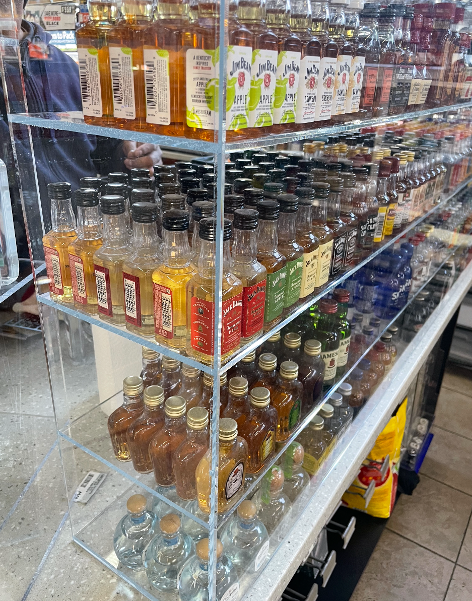 Liquor Display 42" x 23" (4 tier)