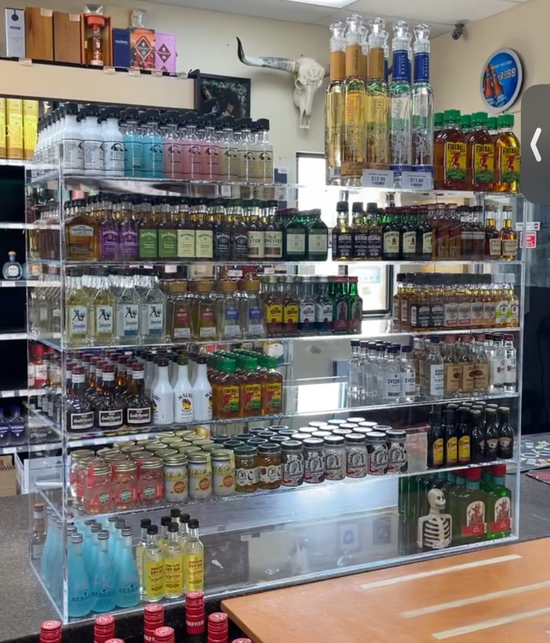 Liquor Display 46" x 28" (5 tier)