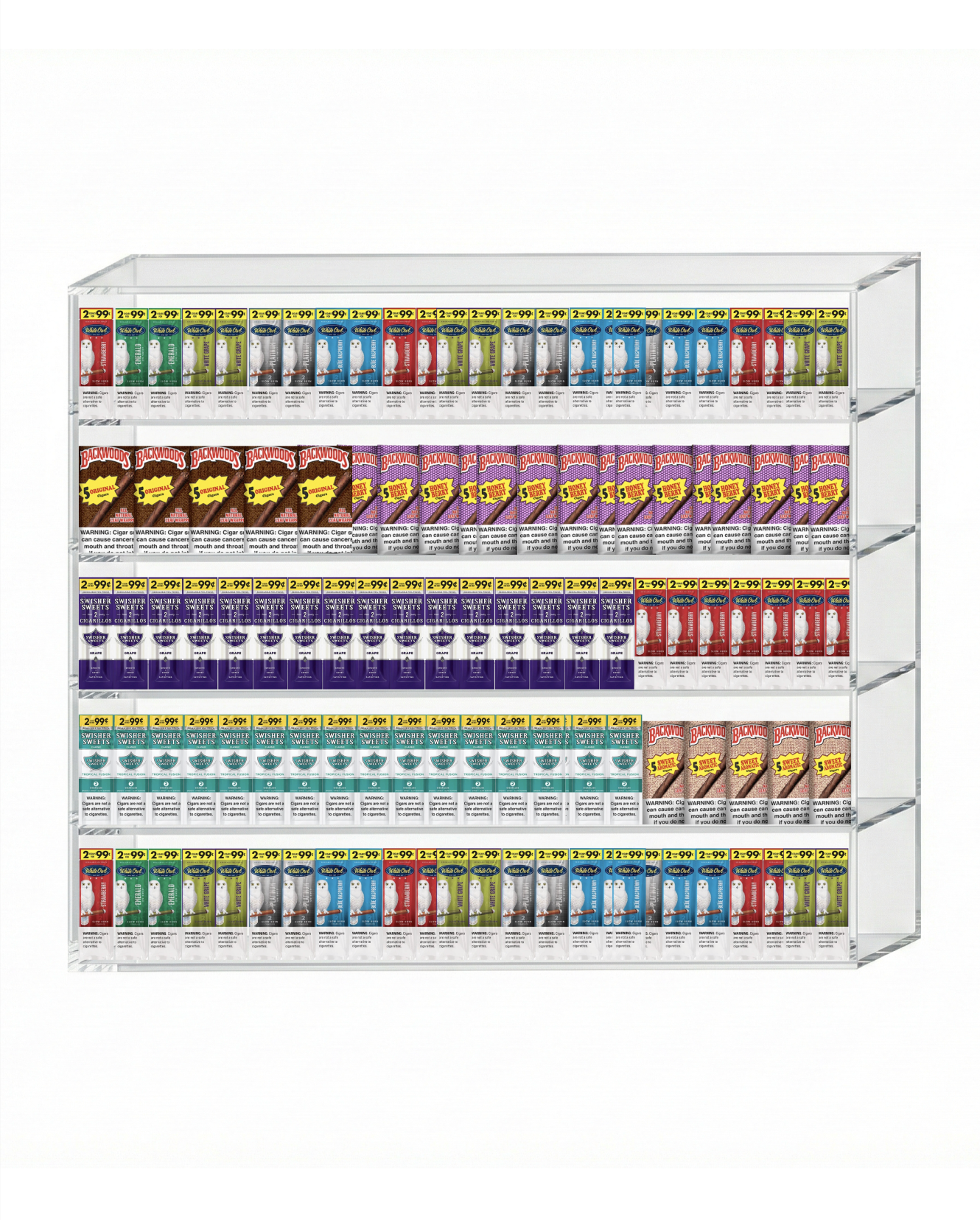 Cigars Display 42" x 42" (5 tier)
