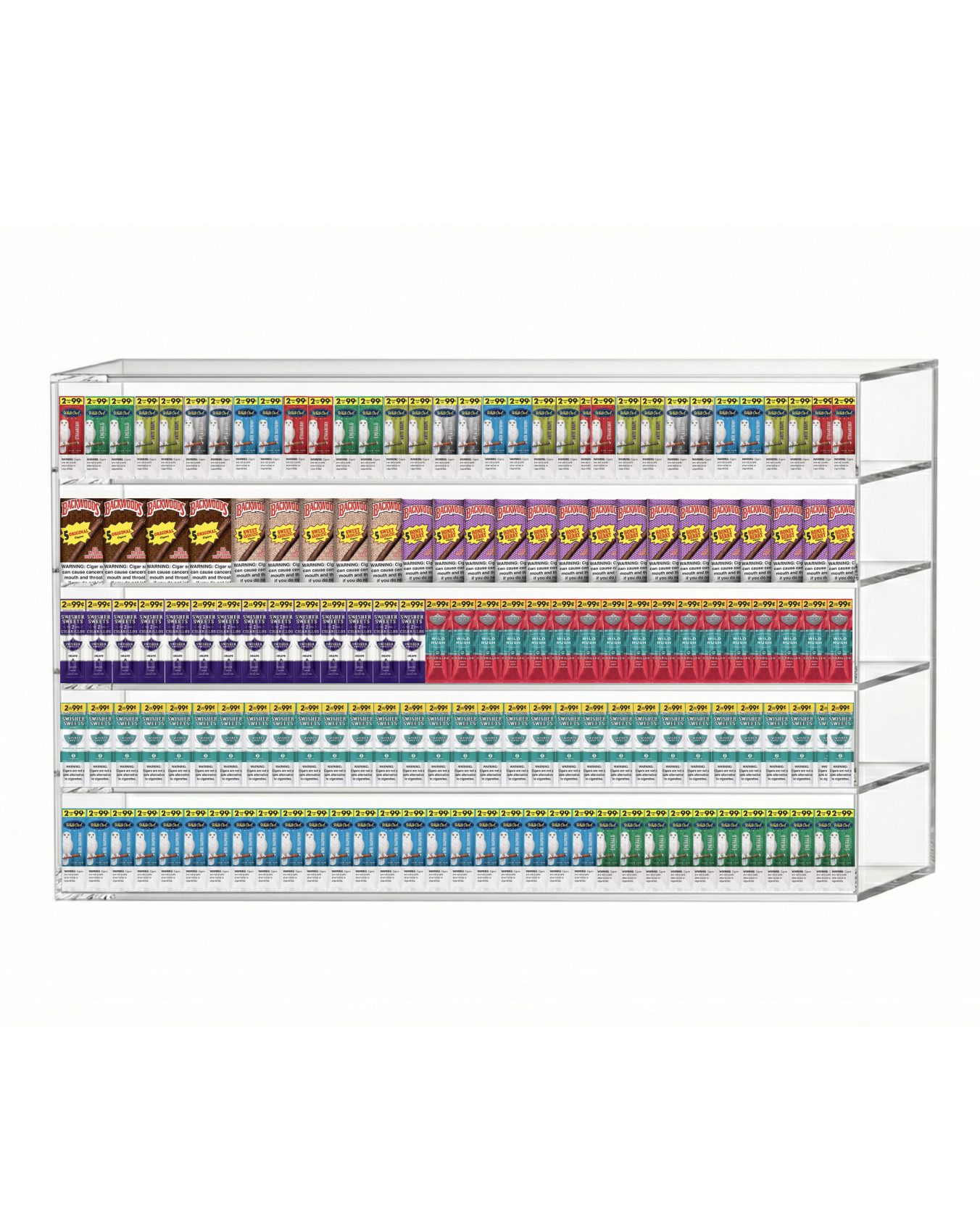 Cigars Display 46" x 42" (4 tier)