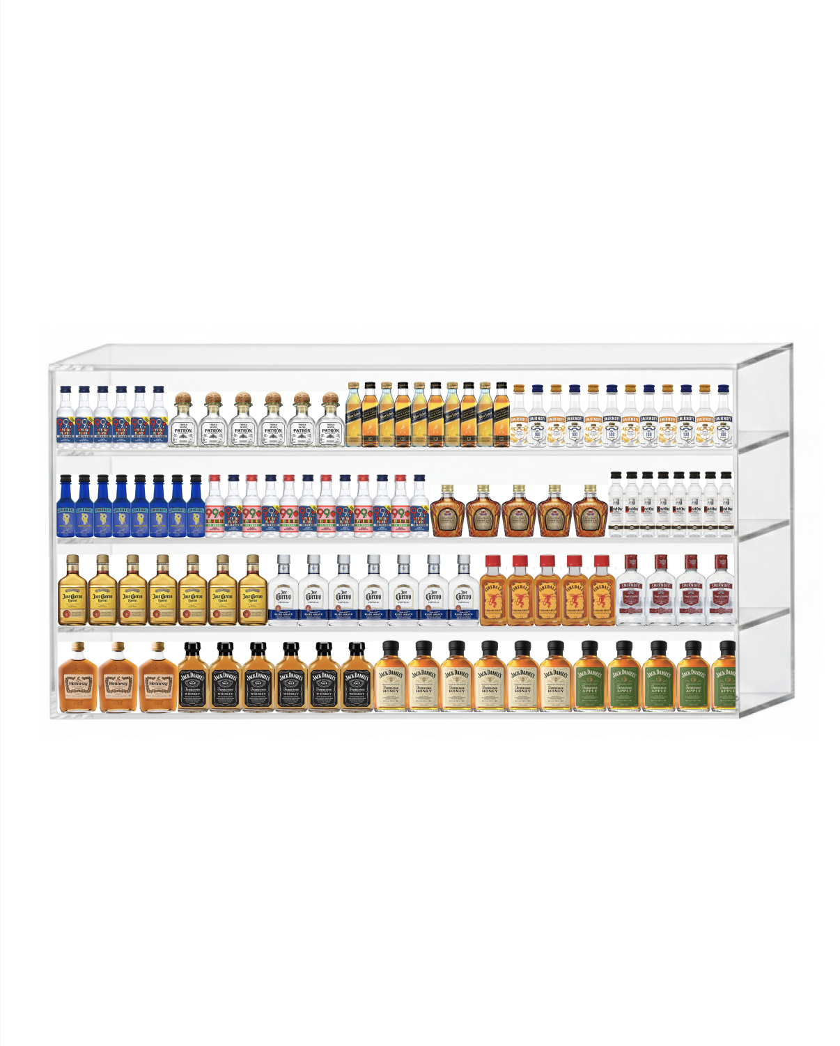 Liquor Display 36" x 23" (4 tier)