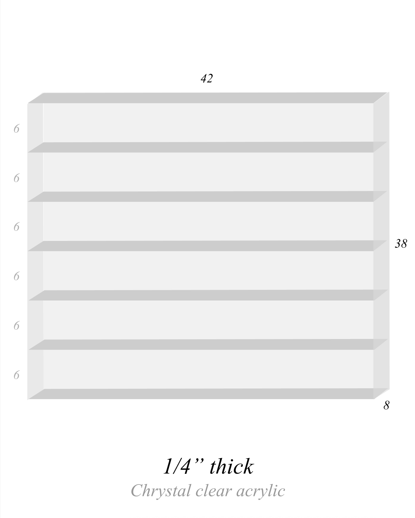 Vape Display 42" x 38" (6 tier)