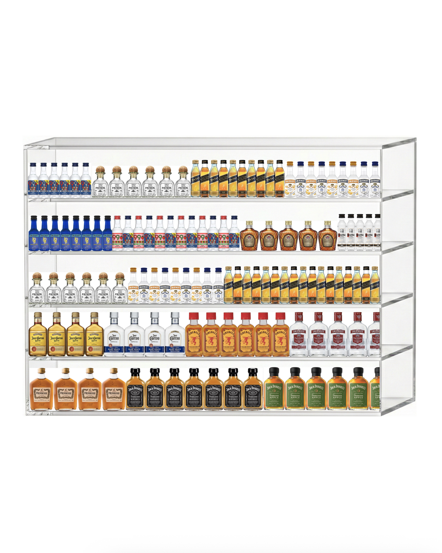 Liquor Display 36" x 28" (5 tier)