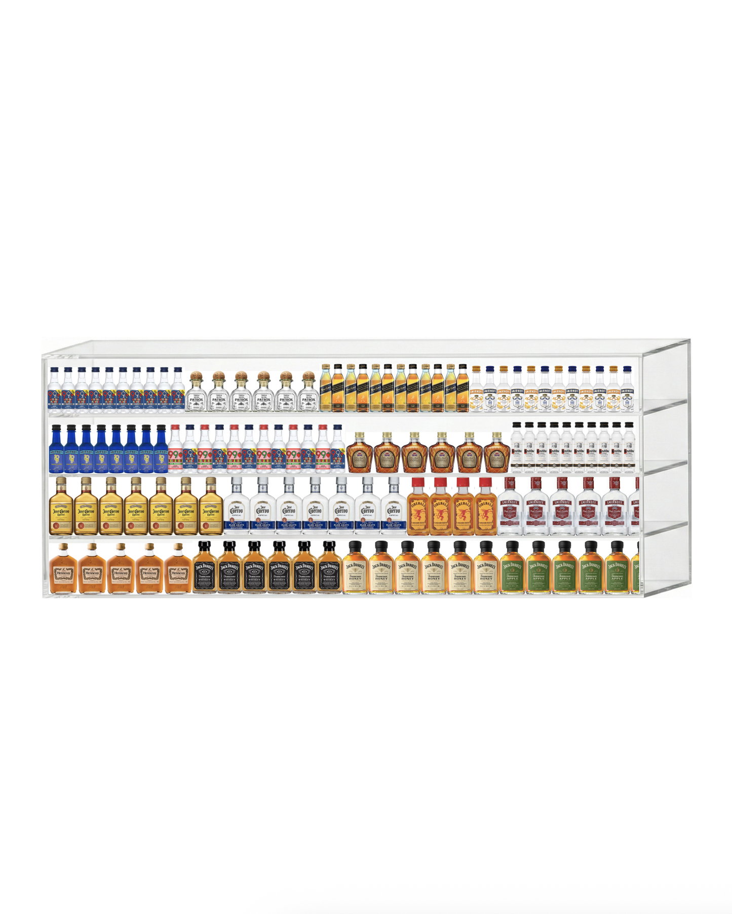 Liquor Display 42" x 23" (4 tier)