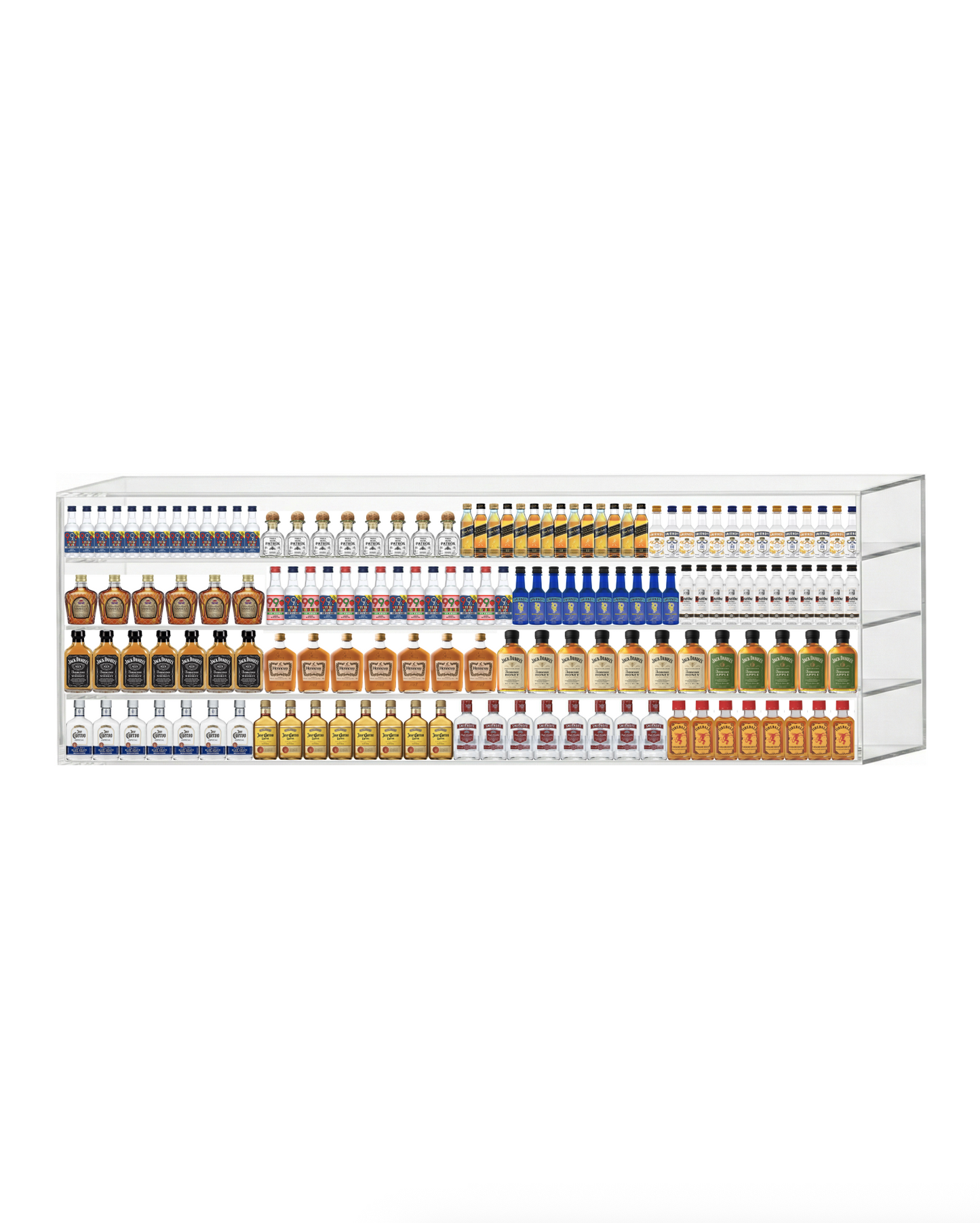 Liquor Display 46" x 23" (4 tier)