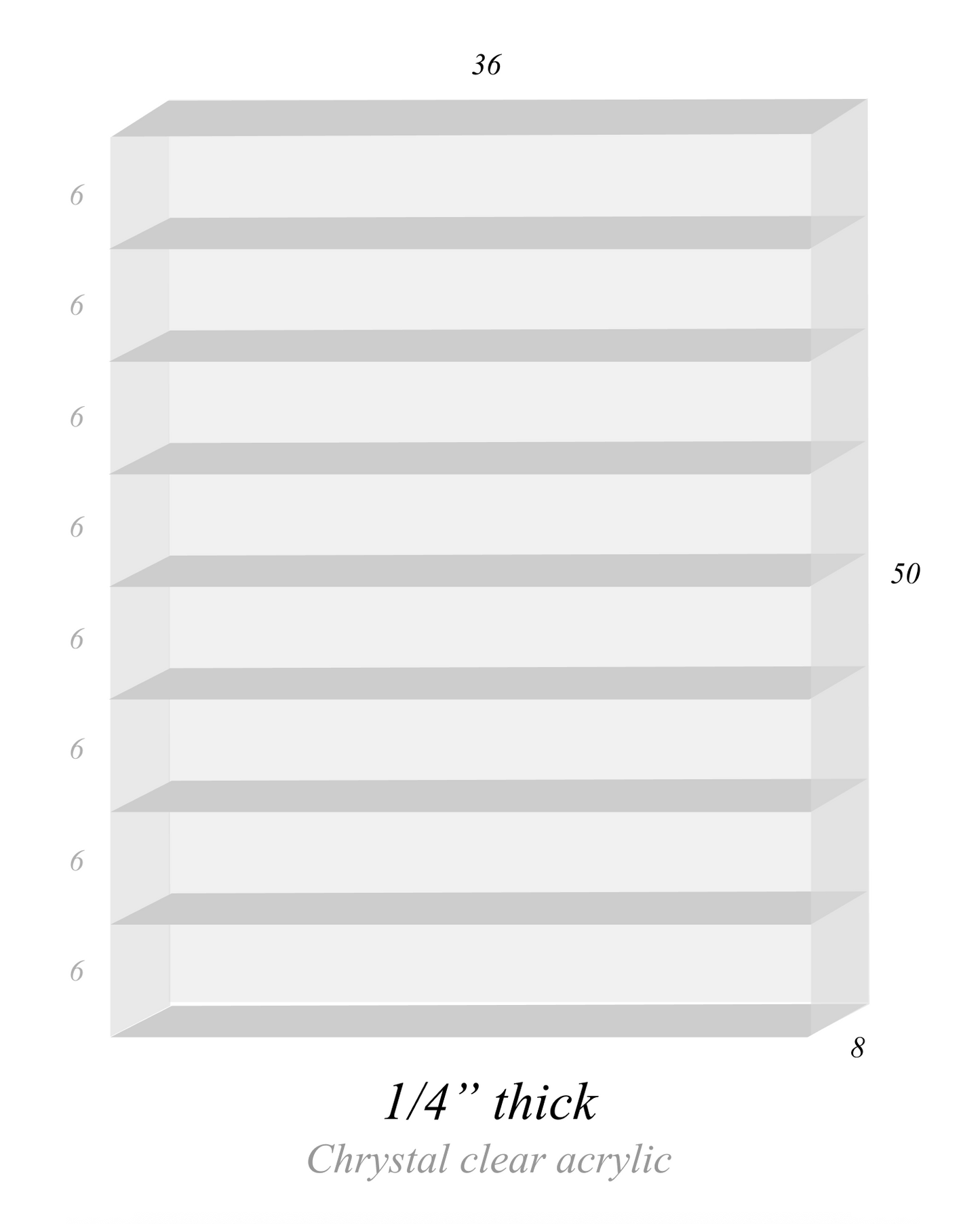 Vape Display 36" x 50" (8 tier)