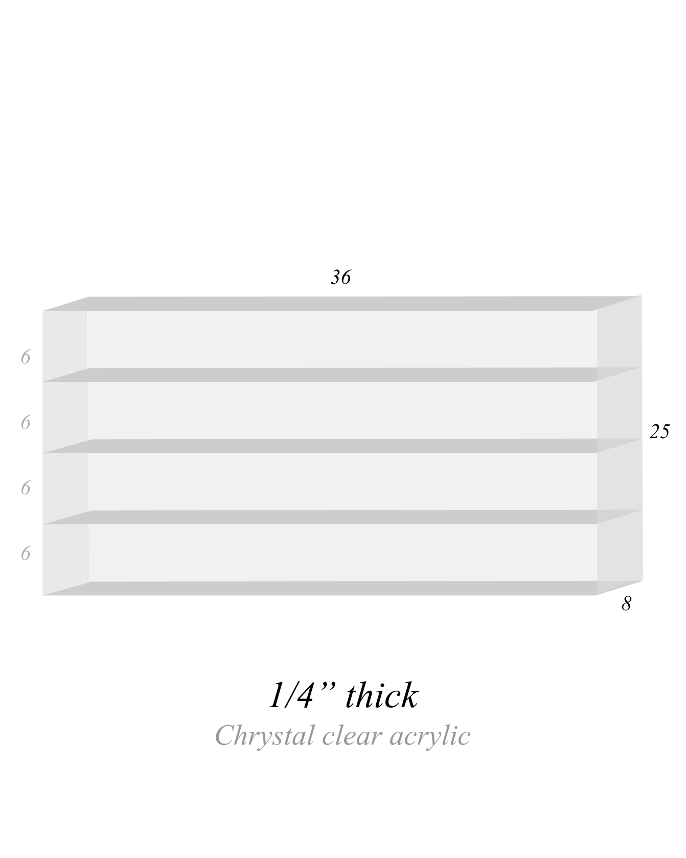 Vape Display 36" x 25" (4 tier)