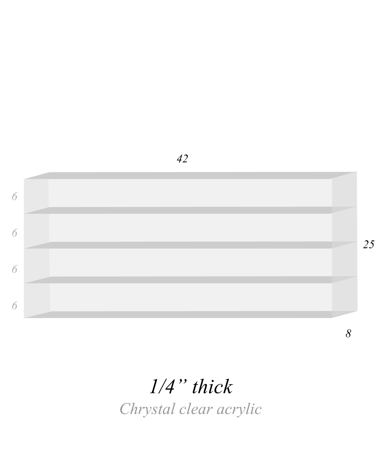 Vape Display 42" x 25" (4 tier)