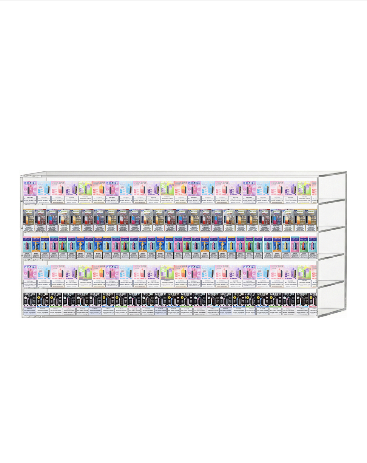 Vape Display 42" x 32" (5 tier)