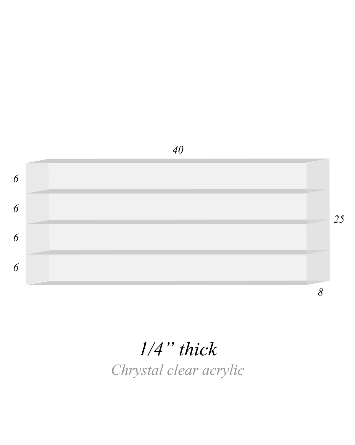 Vape Display 40" x 25" (4 tier)