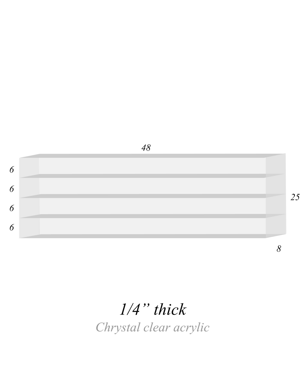 Vape Display 48" x 25" (4 tier)