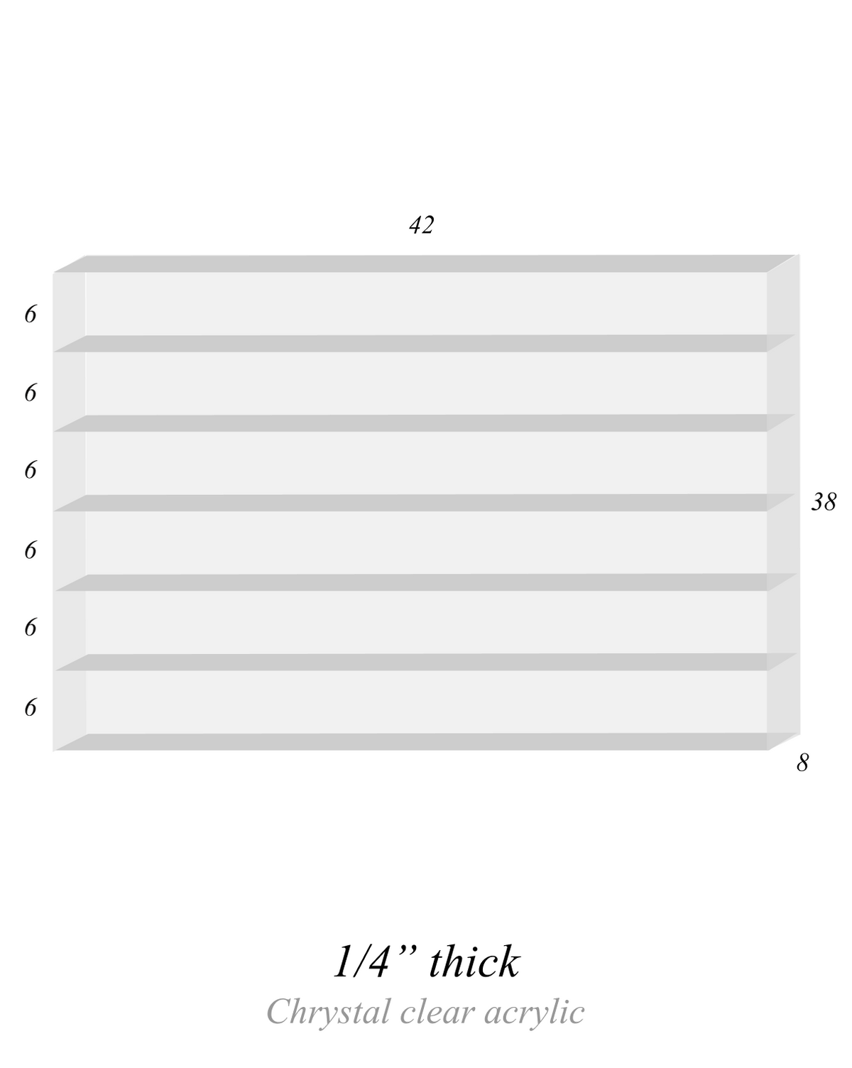 Vape Display 42" x 38" (6 tier)