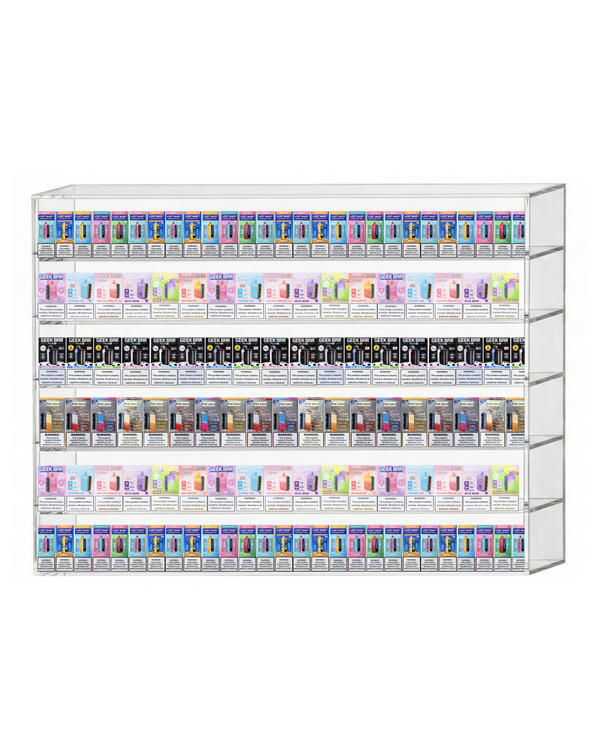 Vape Display 42" x 38" (6 tier)