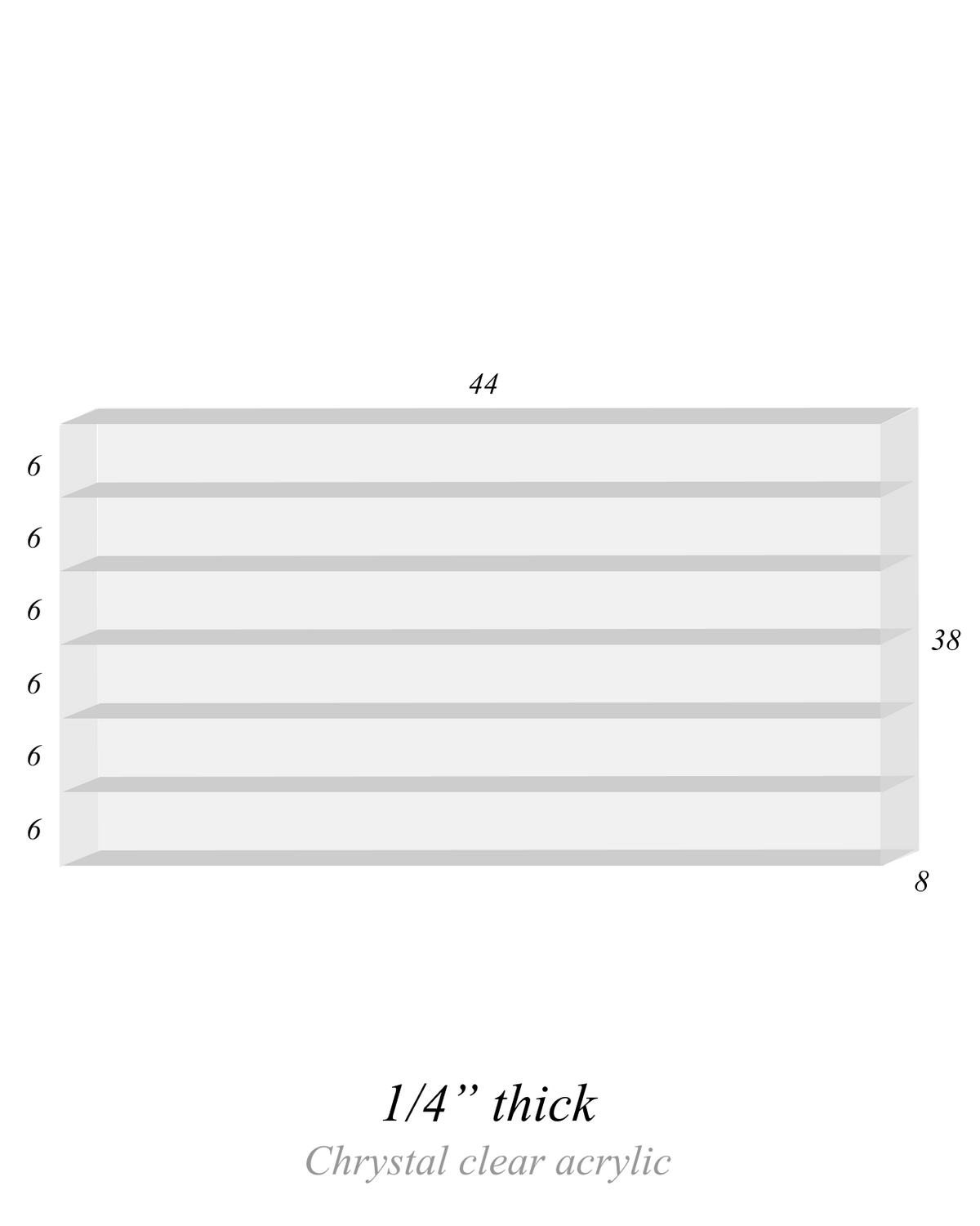 Vape Display 44" x 38" (6 tier)