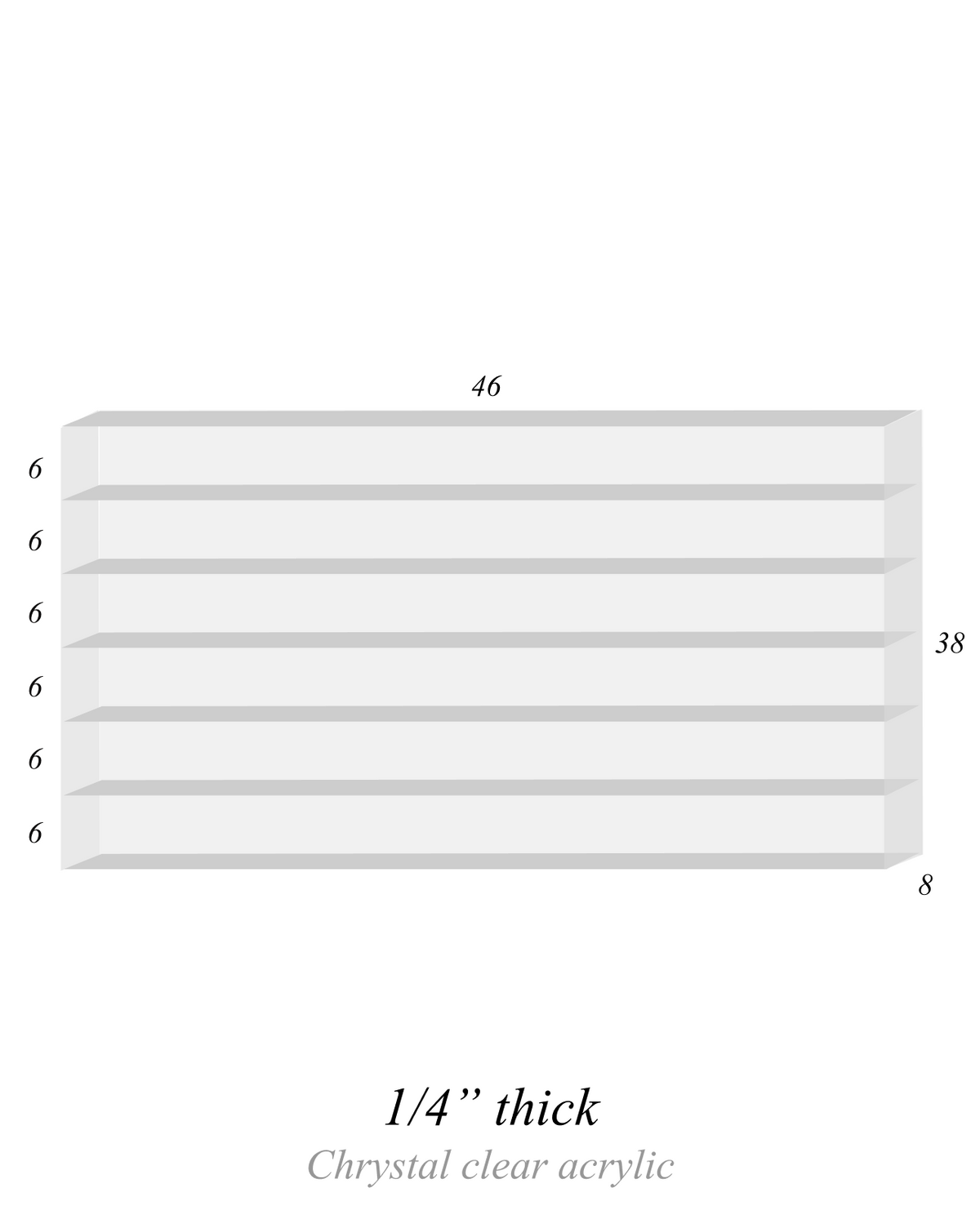Vape Display 46" x 38" (6 tier)
