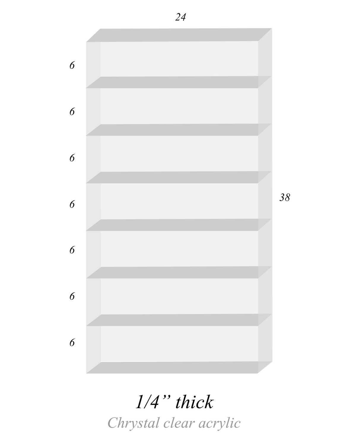 Vape Display 24" x 44" (7 tier)