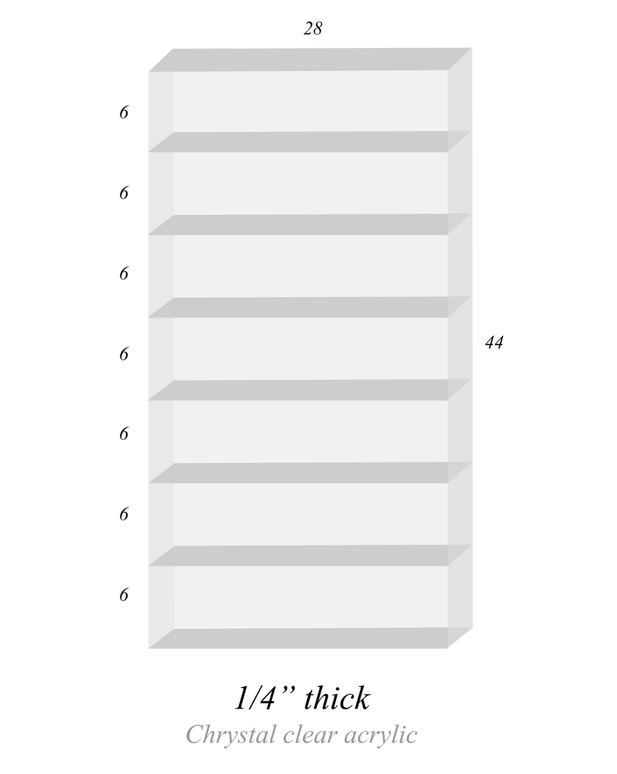 Vape Display 28" x 44" (7 tier)