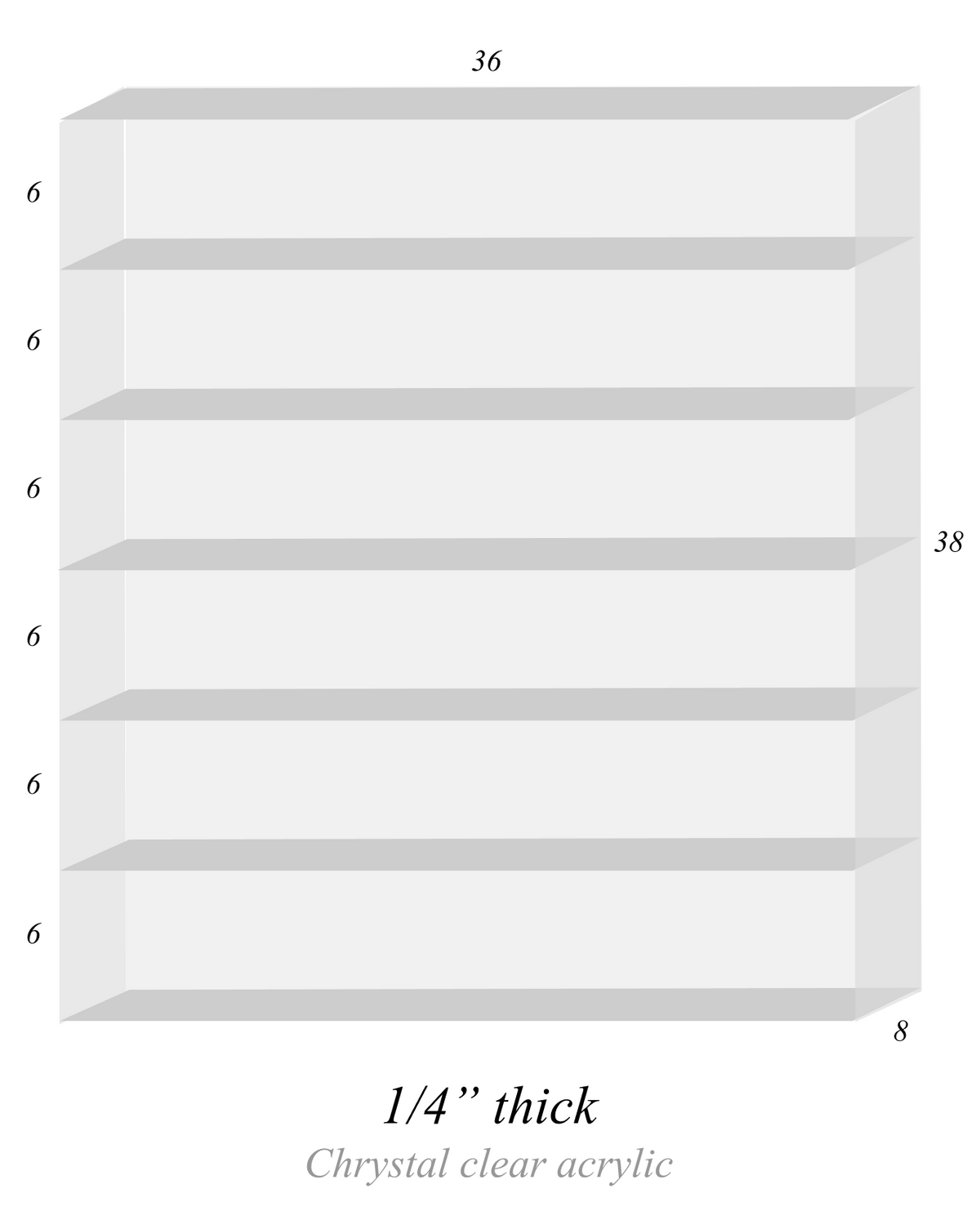 Vape Display 36" x 38" (6 tier)