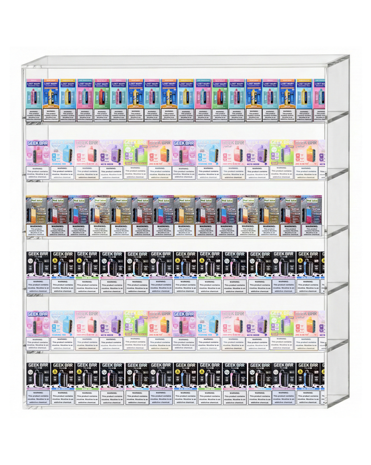 Vape Display 36" x 38" (6 tier)