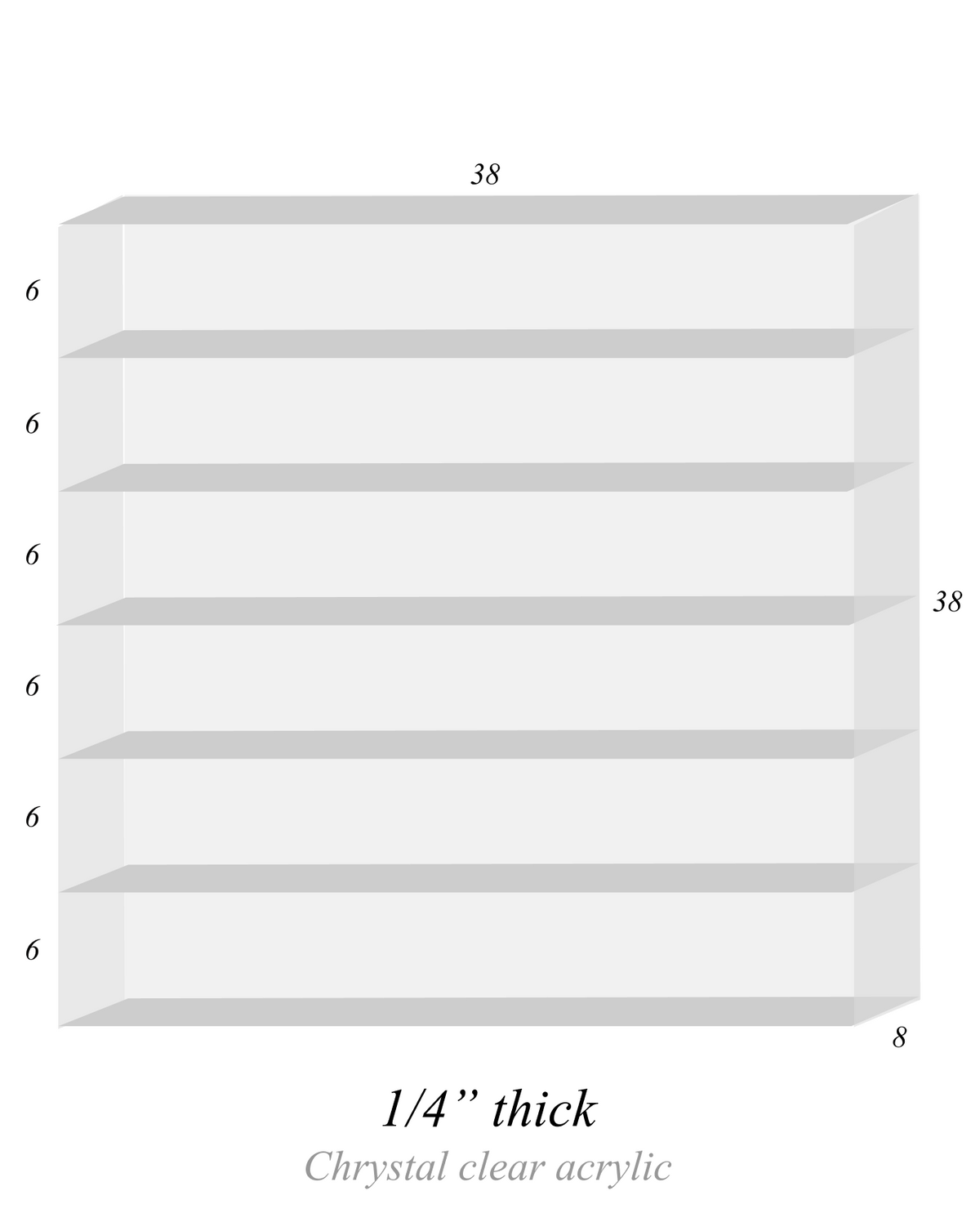 Vape Display 38" x 38" (7 tier)